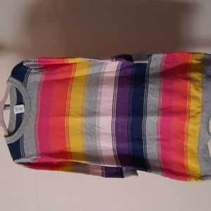 GAP Multicolored little girl sweater dress.